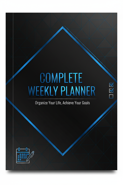 Complete Weekly Planner Cover