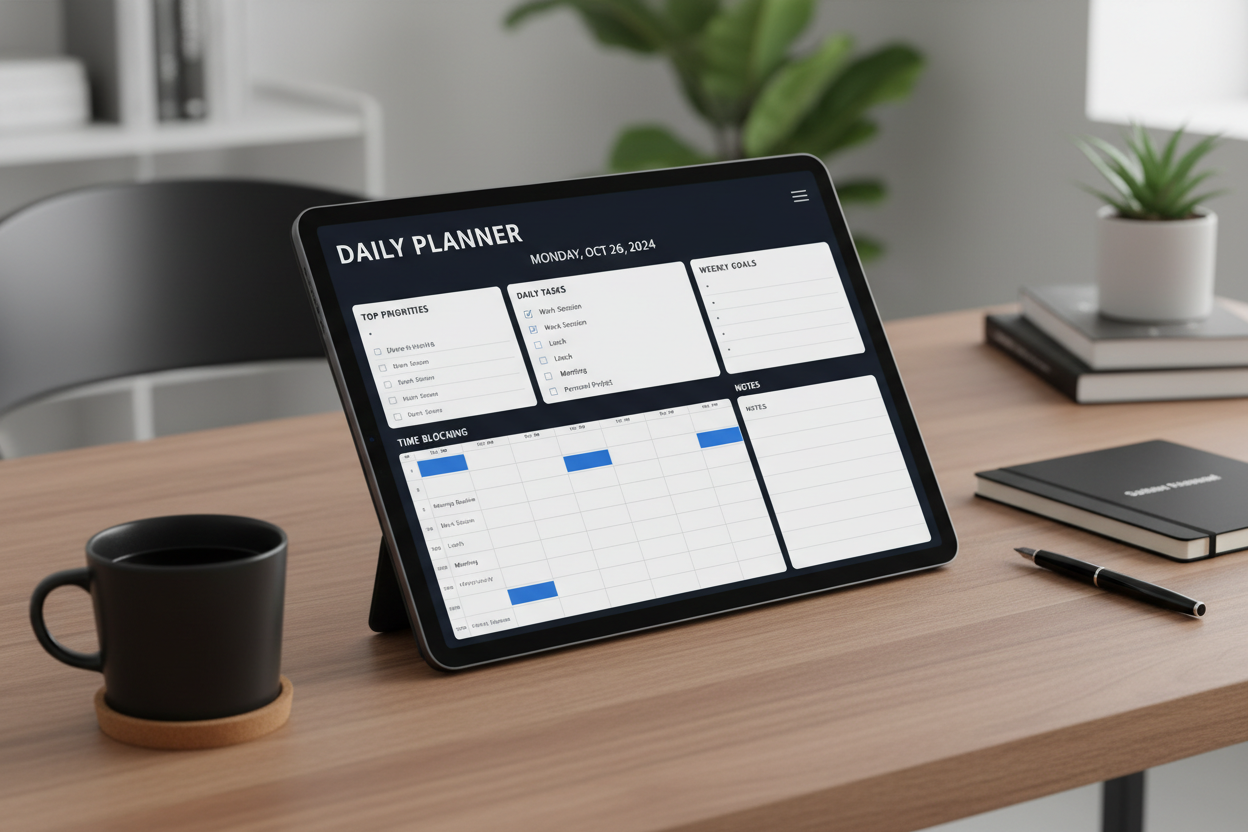 Daily Planner on iPad
