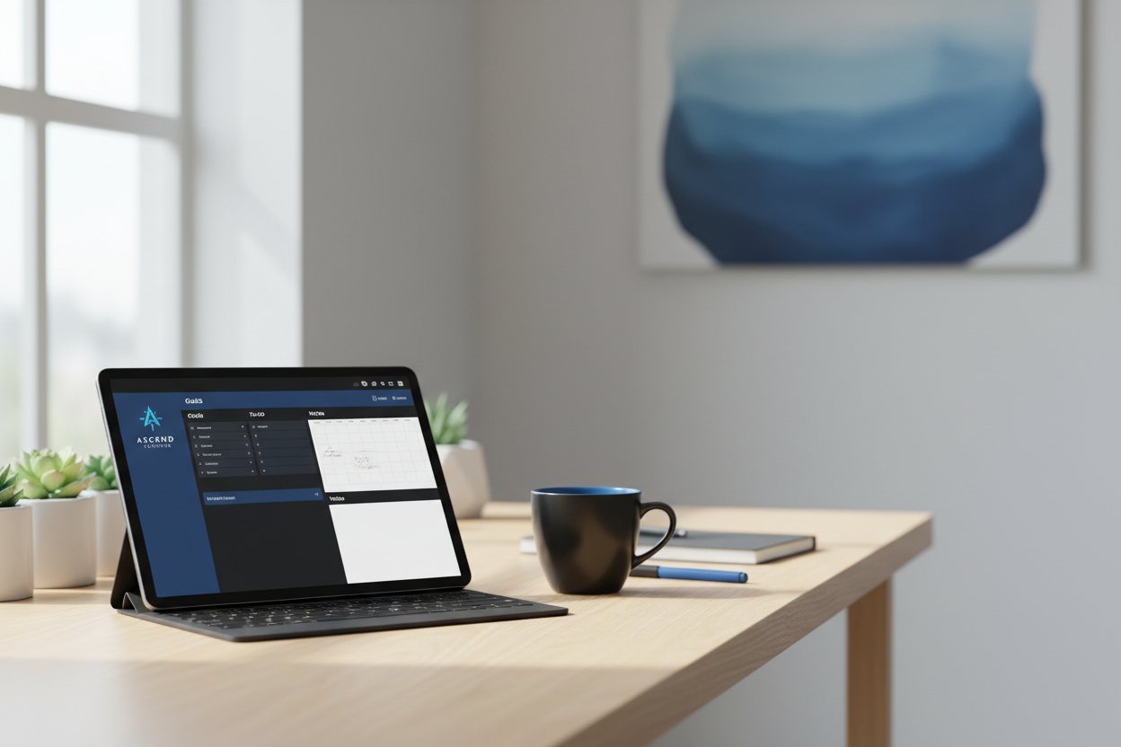 Premium Digital Planner Workspace
